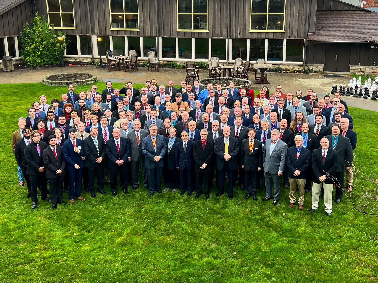 Brotherhood Banquet group photo.